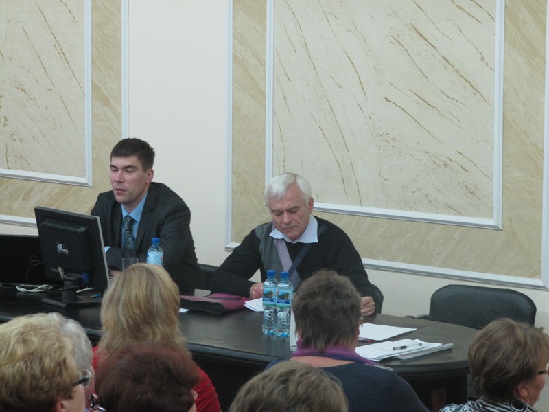 Ведущие семинара В.Ю.Матвеев и А.И.Ломов